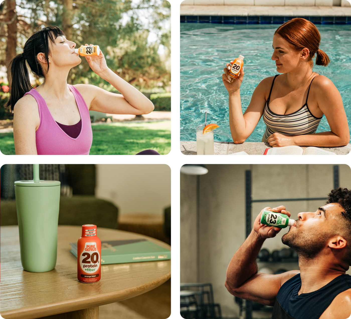 People making protein a daily habit